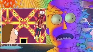 Rick and Morty - All Psychedelic scenes