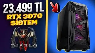 Yaz İçin Oyun Canavarı Sistem! RTX 3070'li Gaminggentr Hazır PC