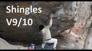 Shingles | V9/10 | Little Cottonwood Canyon