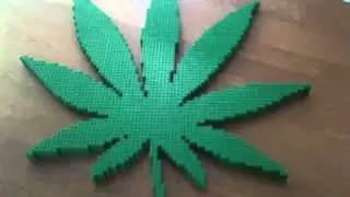 Lego Marijuana Leaf
