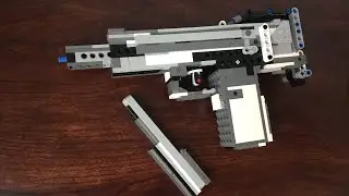 LEGO Mac-11 (Full-Auto Rubberband Gun) Update/Preview