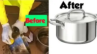 How To Polish and Clean cooking utensils / Cleaning hacks!?