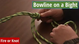 Knot Instruction - Bowline on a Bight