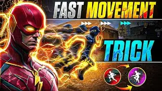HOW TO INCREASE MOVEMENT SPEED IN FREE FIRE | BRAZILIAN 🇧🇷 MOVEMENT SPEED TRICK|10X FASTER MOVEMENT