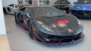Discountined Lamborghini Aventador SVJ 63 Edition
