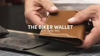 The Leather Biker Wallet trailer - Leathercraft Tutorial with Peter Nitz
