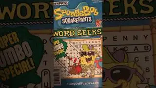 Word Seeks! #spongebob #youtubeshorts #shorts #spongebobsquarepants #wordsearch