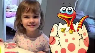 Динозавр вылупляется из яйца - Как вырастить яйца динозавров: Динозавроинкубатор