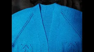 ТРЕУГОЛЬНАЯ ГОРЛОВИНА С ЗАСТЕЖКАМИ И ОДНОЦЕЛЬНОЙ ПЛАНКОЙ. SWEATER WITH BUTTONS / SUÉTER CON BOTONES