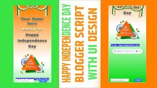 Happy Independance Day Whatsapp Wishing Sctipt For Blogger