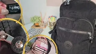 Tudo que levo na minha Mochila Kipling | 8° Semestre Psicologia