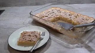2 Minuten APFELKUCHEN-Rezept (ohne Mixer) // APPLE PIE RECIPE //super EINFACH und LECKER