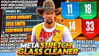 BEST POWER FORWARD BUILD NBA 2K23 🤯 GAME BREAKING BIGMAN BUILD NBA2K23! BEST STRETCH CLEANER BUILD