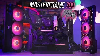 ¡COLGA TU PC EN LA PARED! 🔥 MASTERFRAME 700 😱 MEJOR GABINETE PARA ENTUSIASTAS 2021 👌