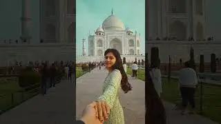 Wah Taj 🫶✨💖🪷 #taj #mahal #agra