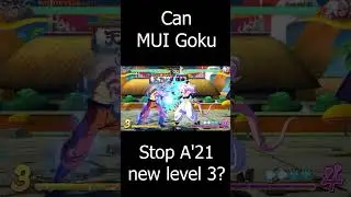 Can mui goku a21's new level 3? #dbfz #dragonball #short #shorts