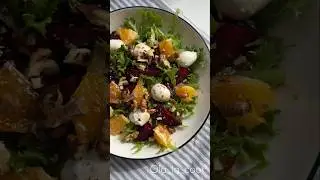 Свекольный салат с апельсином 🍊