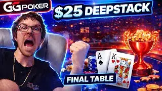 GGPOKER $25 Daily Deepstack (Final Table) | Texas Holdem LIVE