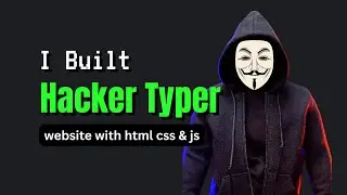 Hack Like a Pro with This Beginner-Friendly HTML, CSS, and JavaScript Project
