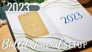 2023 Bullet Journal Setup + January Plan With Me