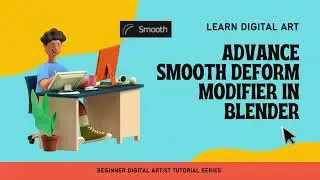 ֍ Blender 3D Animating Tutorial for Engineers in Hindi: Advanced Smooth Deform Modifier in Blender֍