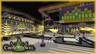 WWE Crown Jewel 2024 | Muhammed Abdo arena | Minecraft