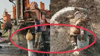 Borewell Drilling 100% Water with Coconut checking Methods