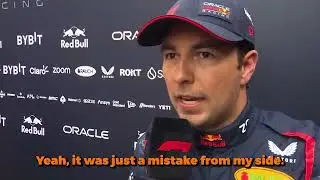 Perez POST-CRASH Interview  - 2023 Hungarian Grand Prix