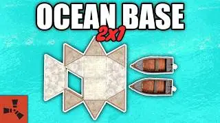 UNRAIDABLE Water Base 2025 – Bunker, Boat House, with Moonpool Entrance | Rust Base Design