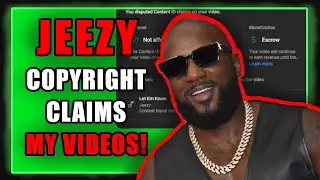 Jeezy is copyright claiming Royalty Free music?!