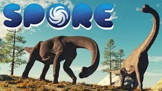 PLAY as a DINOSAUR in SPORE