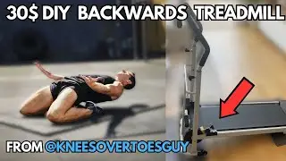 I build my own Backwards Treadmill | DIY 30$ DIY Backwards Treadmill