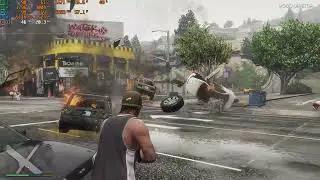 GTA V GT 1030 I5 2310 6GB RAM 1360 X 768P EXPLODINDO TUDO QUE VER NA FRENTE
