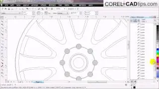 Part 3 CorelCAD - export drawing to CorelDraw