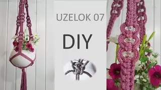 DIY Macrame Plant Hanger | Макраме Подлесное Кашпо