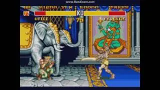Street Figher II Maximum Upgraded Edition (SEGA) Gameplay