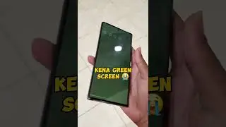 Cara Agar Hp tidak Green screen #samsung #greenscreenvideo