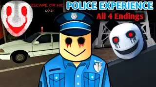 How To Get All 4 Endings In New Roblox The Police Experience