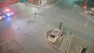 VIDEO: Suspect flees from multiple car crash in Albuquerque