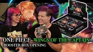 Unboxing One Piece Wings of the Captain Booster Box! (0P-06)