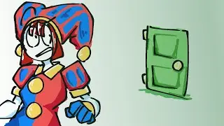 Pomni and THE DOOR |Digital Circus parody|