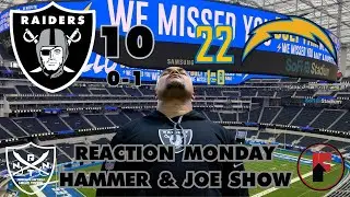 Raiders Reaction Monday: The Epic Hammer & Joe Show! | NFL | 9.9.24
