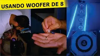 DEIXANDO MEU SOM MAIOR.. 4 WOOFER DE 8 POLEGADAS + 1 TORNADO 2200 18 POLEGADAS 1 DRIVE E 1 TWEETER 💥