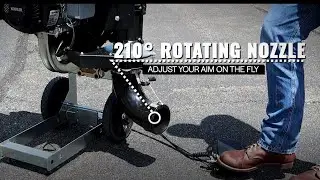 Umount Blower Patented Nozzle Control with Magnetic Break-Away