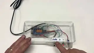 DIY Digital Clock with the TM1307 display and the Raspberry Pi Pico.