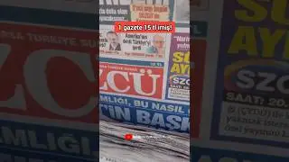 Türkiye'de güncel gazete fiyatları 2024 