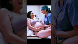 Normal delivery baby birth — pain gave her power, love gave her wings. 