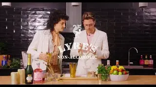 Boujee non boozy cocktails with Client Liaison and Lyre's