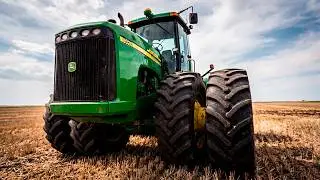 Колхозный обзор John Deere 9320