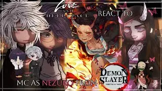 Love And DeepSpace React To Mc as Nezuko from Demon Slayer #2 | LnD Part 18 |